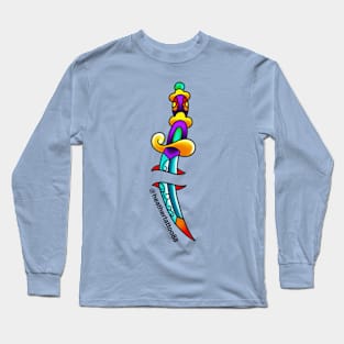 Colorful Dagger Long Sleeve T-Shirt